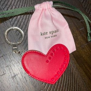 Kate Spade heart keychain